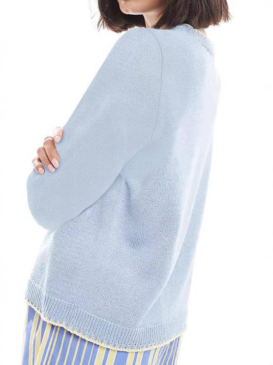 Rosa Clothing - Oceanic Lobster & Crab Jacquard knit sweater pullover