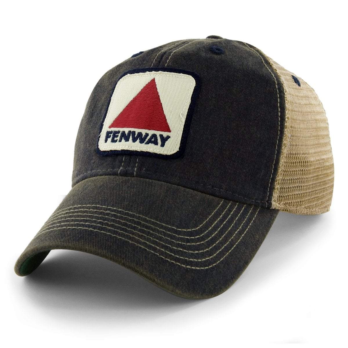 Chowdaheadz - Fenway Patch "Dirty Water" Mesh Trucker Navy Hat
