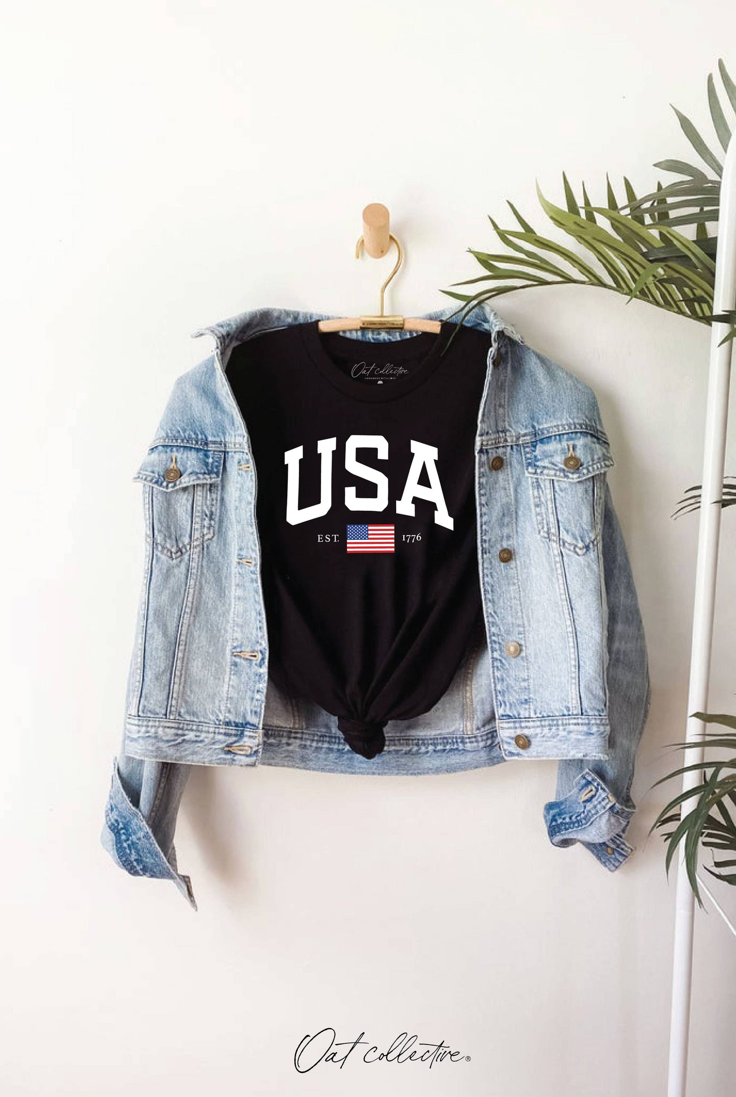 OAT COLLECTIVE - USA EST.1776 Graphic T-shirt
