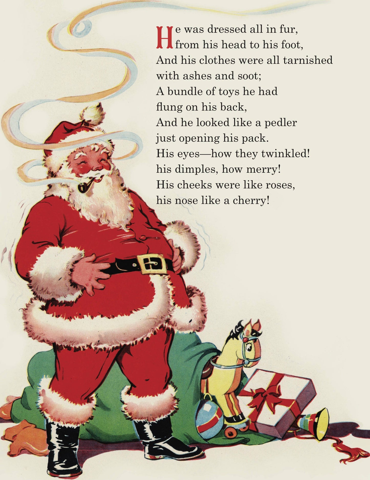 Laughing Elephant Books - The Night Before Christmas-With Decoration-Children's Book