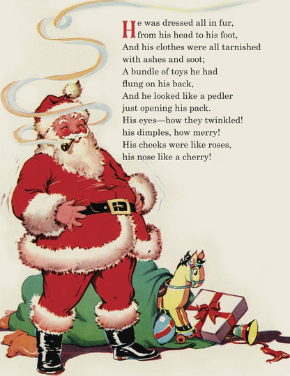 Laughing Elephant Books - The Night Before Christmas-With Decoration-Children's Book