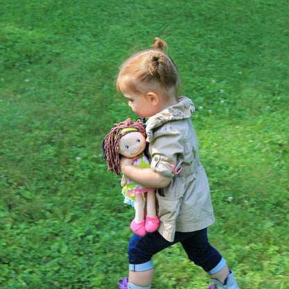 HABA USA - Coco 12" Soft Doll – Huggable Plush Toy for Toddlers