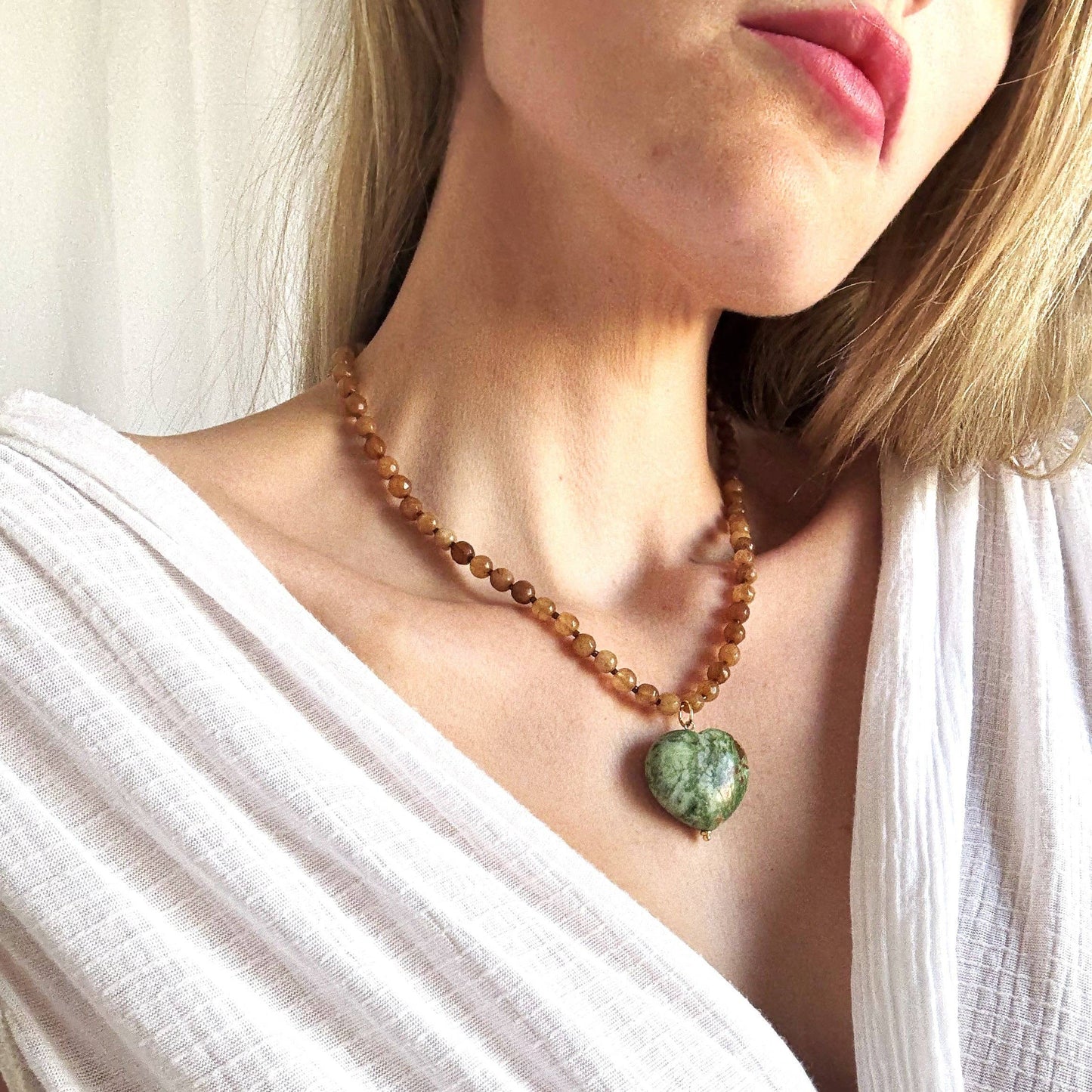 The Silver Wren - Zola Beaded Necklace - Boho Boutique Jewelry