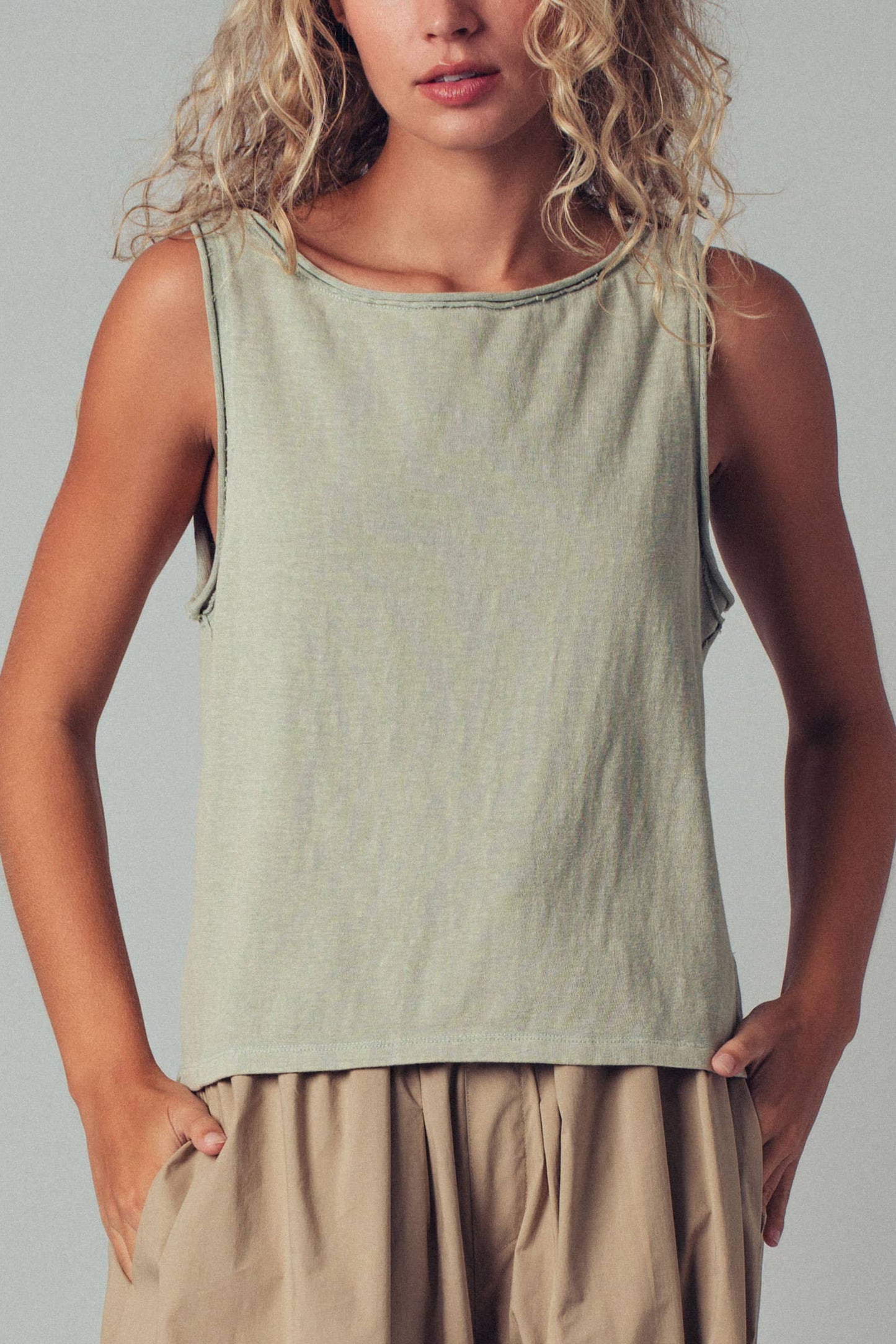 Urban Daizy - Coastal Cool Sleeveless Tank Top