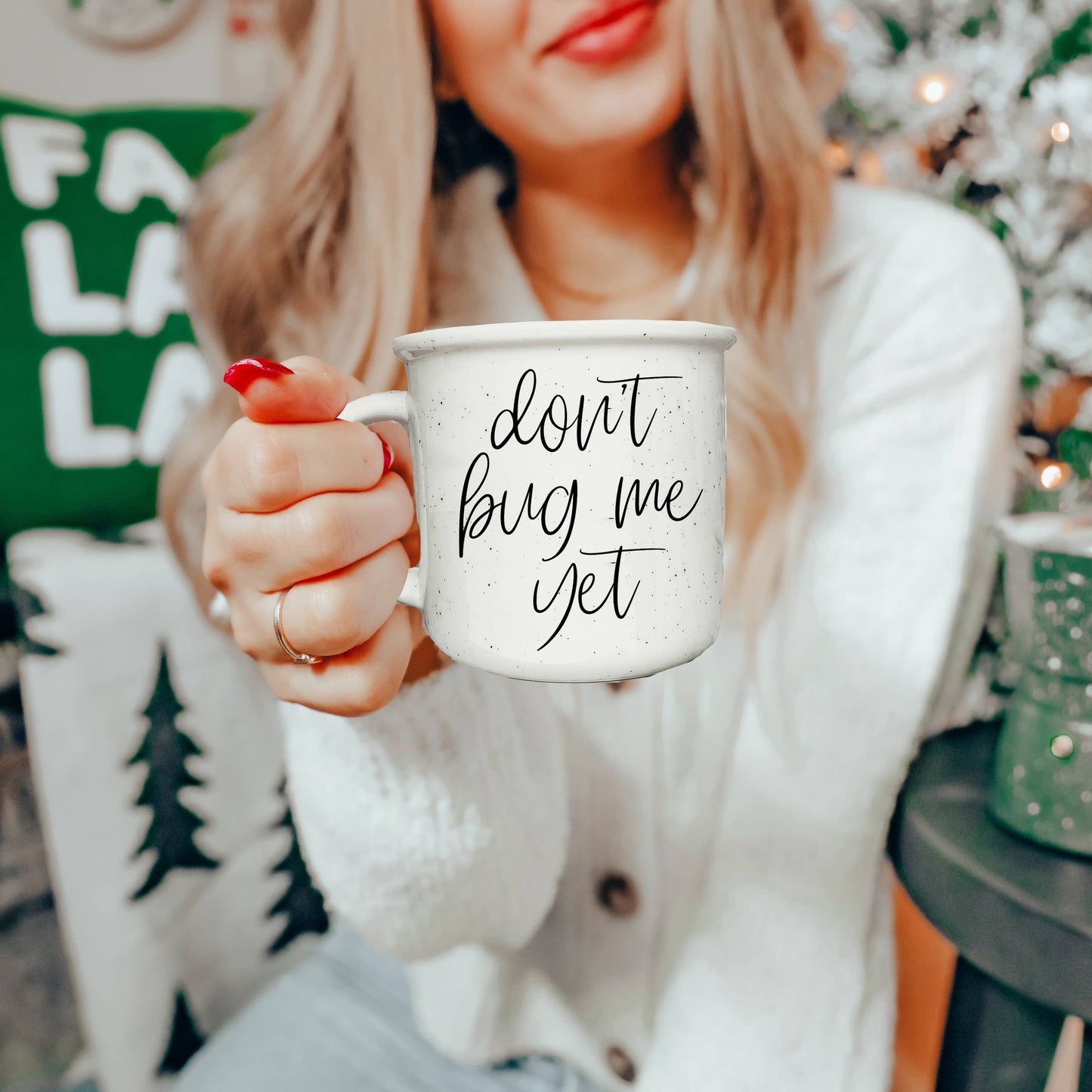 Gia Roma - Neutral Coffee Bar Decor, Ceramic Coffee Mugs With Quotes: Strong Woman