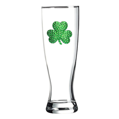 The Queens' Jewels® - St. Patrick's Day Shamrock Jeweled Pilsner