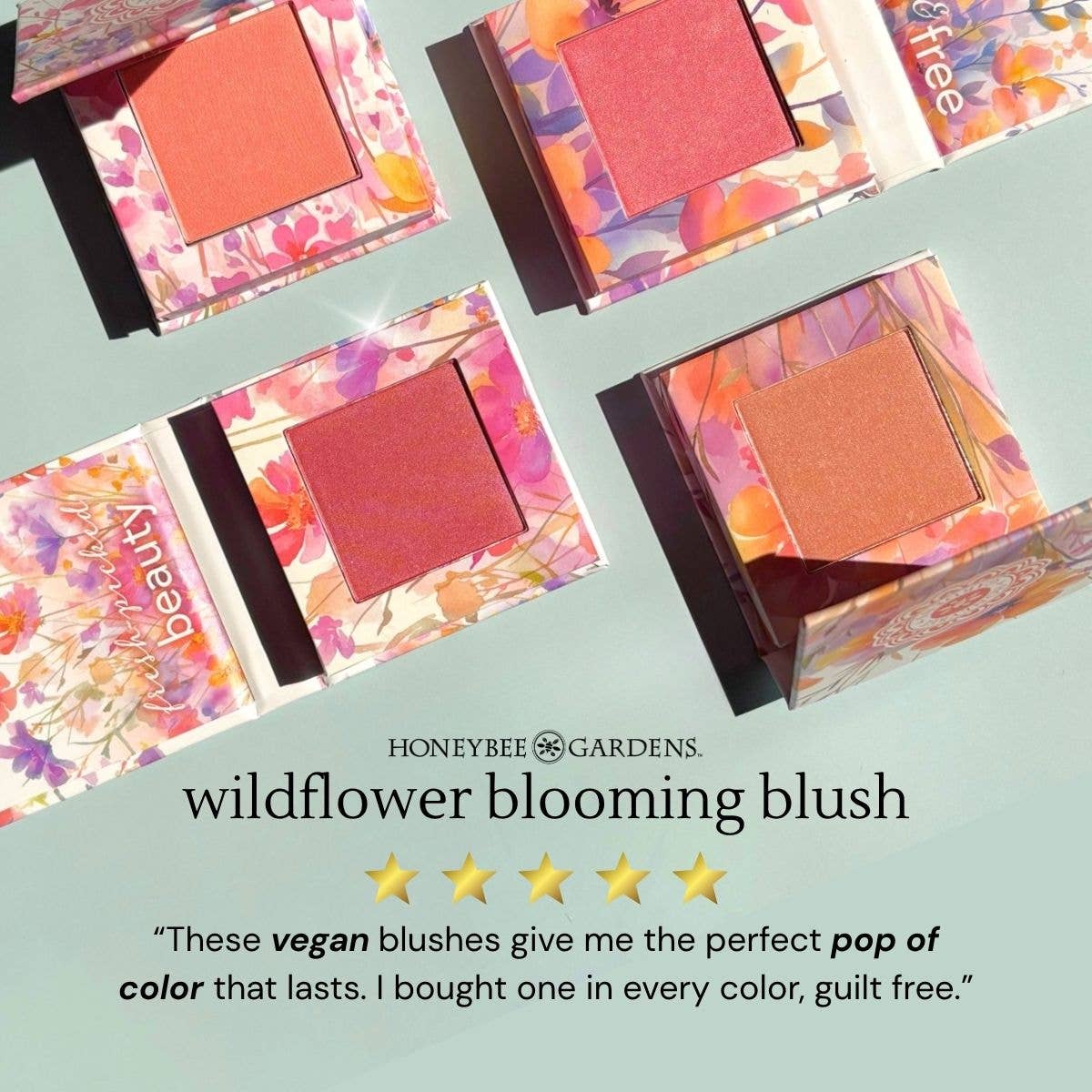 Honeybee Gardens Natural Cosmetics & Body Care - Wildflower Blooming Blush