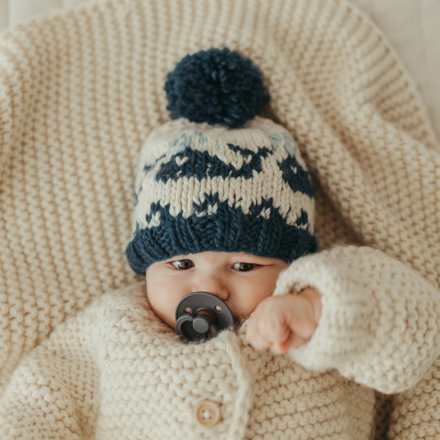 Huggalugs - Whale Beanie Hat Baby & Kids