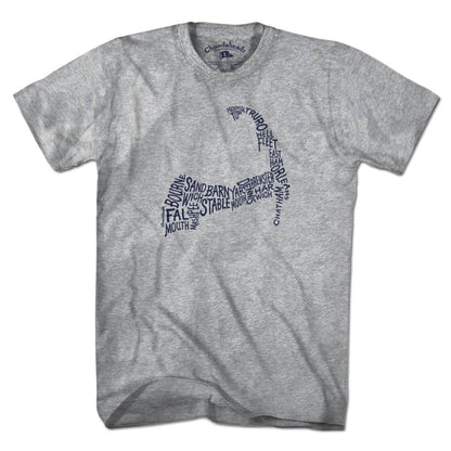 Chowdaheadz - Cape Cod Cities & Towns T-Shirt