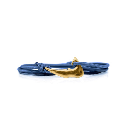 Cape Clasp - Nantucket Clasp: Silver / Blue Bay