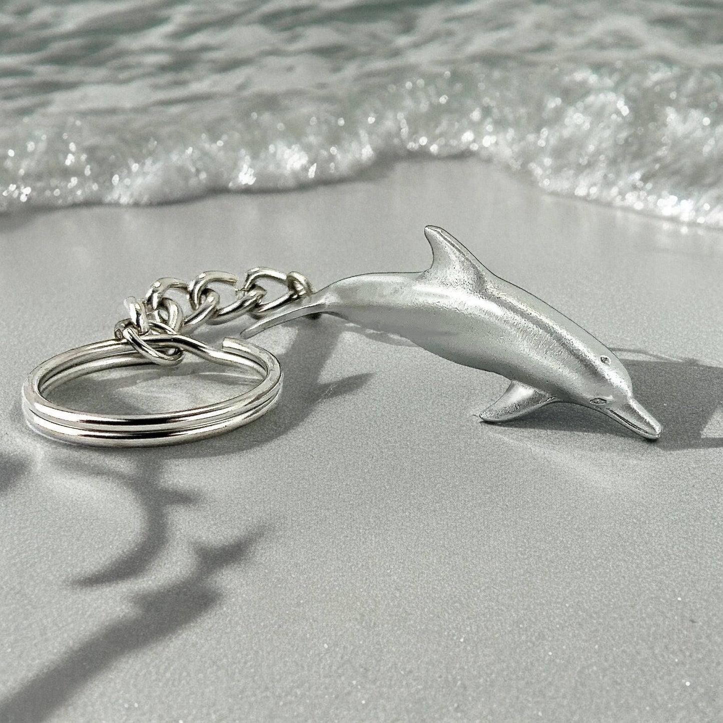 Big Blue by Roland St John - Dolphin Keychain for Women and Men- Dolphin Gifts for Women