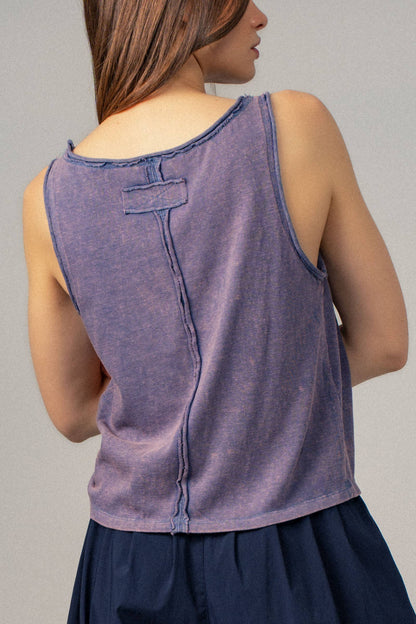 Urban Daizy - Coastal Cool Sleeveless Tank Top