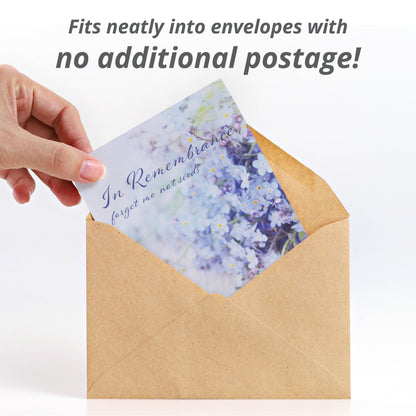 Bentley Seed Co. - In Remembrance Love Left Behind Forget Me Not Seed Packets