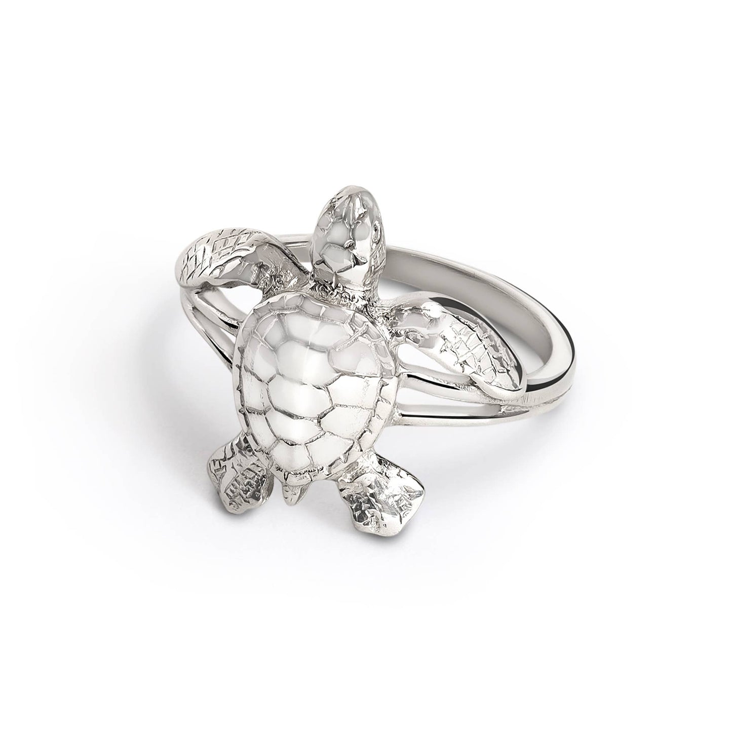 Big Blue by Roland St John - Hatchling Turtle Ring Sizes 5-9 Please