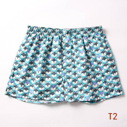 Rosa Clothing - Lobster & Pickles printed cotton casual boxer short
