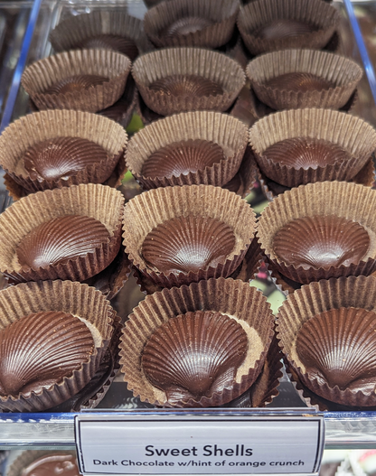 Harbor Sweets - Harbor Sweets Chocolates Sweet Shells Bulk Box 80 pcs foiled