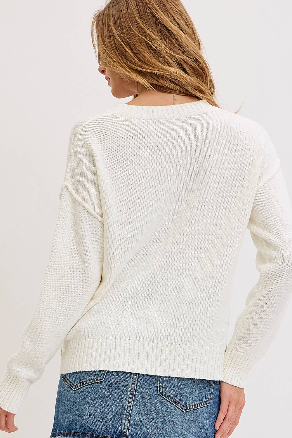 Sweet Lovely by Jen - AMERICAN FLAG SWEATER TOP