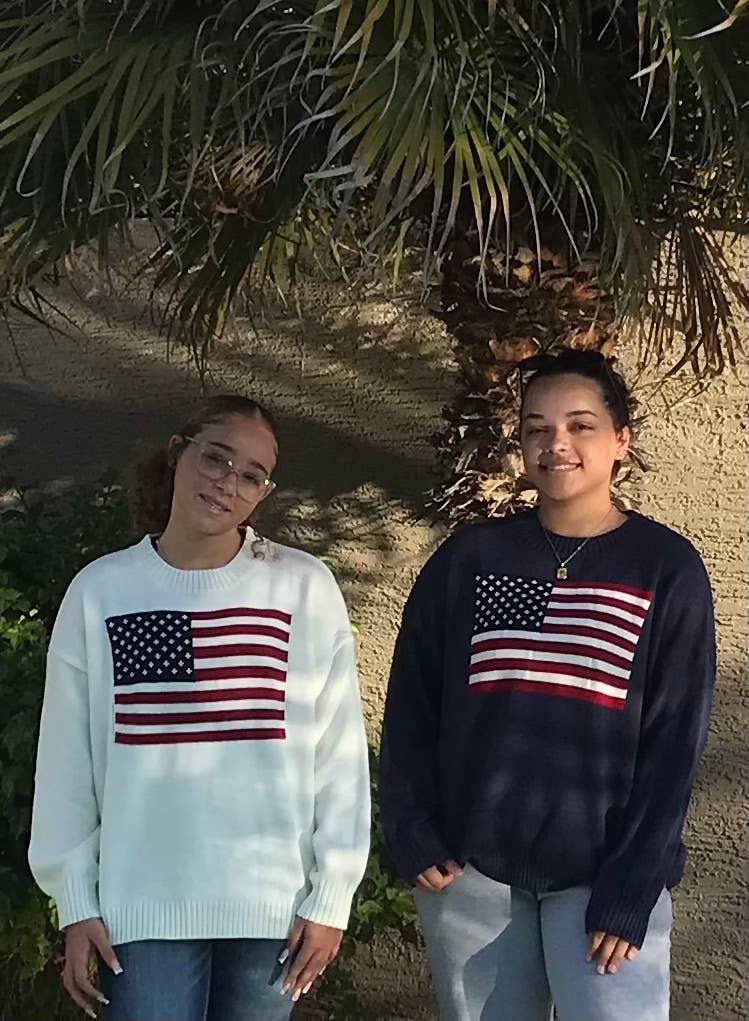 Serenity Collective - #1 BEST SELLER-USA Flag Sweater 