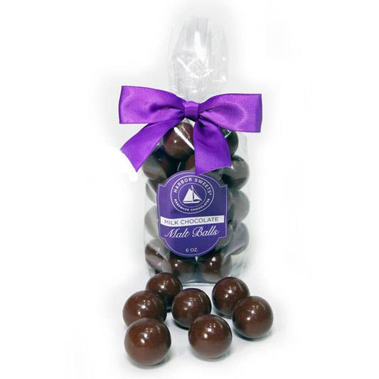 Harbor Sweets - Milk Chocolate Malted Milk Balls - 6 oz