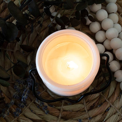 Milkhouse Candle Company - 5 oz Cream Jar Candle: Cotton Blossom