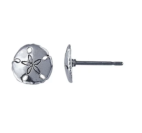 Nautically Northern - Sand Dollar Earrings