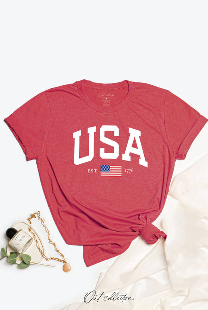 OAT COLLECTIVE - USA EST.1776 Graphic T-shirt