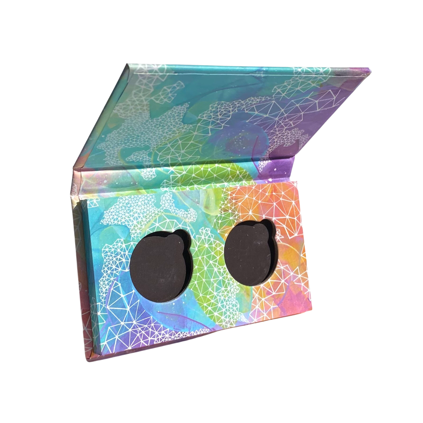 Honeybee Gardens Natural Cosmetics & Body Care - Refillable Compact for Pressed Eye Shadow, Duo