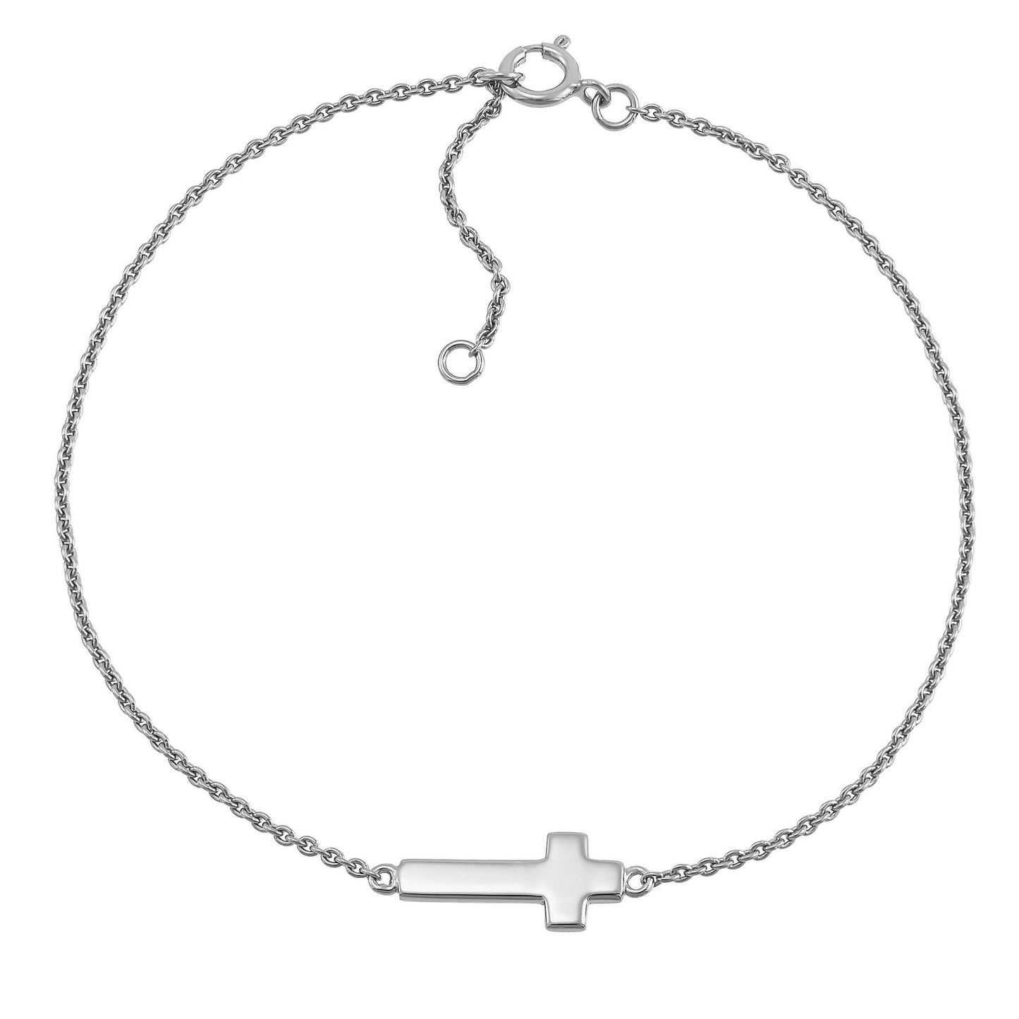 Silpada - Silpada 'Simplex Cross' Bracelet in Sterling Silve