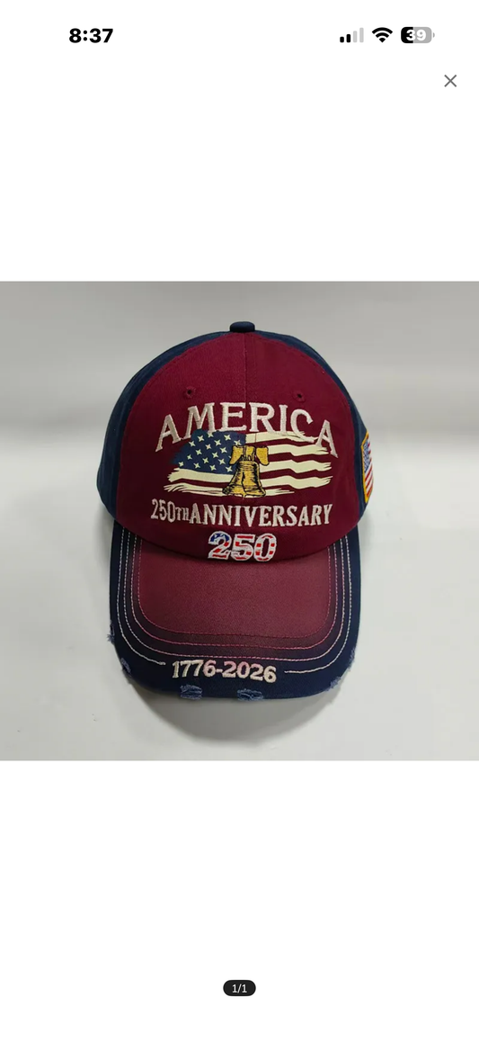 Serenity Collective - 250th Anniversary Embroidered Baseball Cap