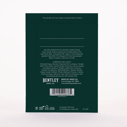 Bentley Seed Co. - With Heartfelt Sympathy - Wildflower Mix Seed Packets