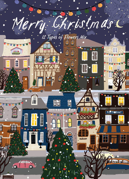 Bentley Seed Co. - Twas the Night Before Christmas Gift Tag Card - Seed Packets