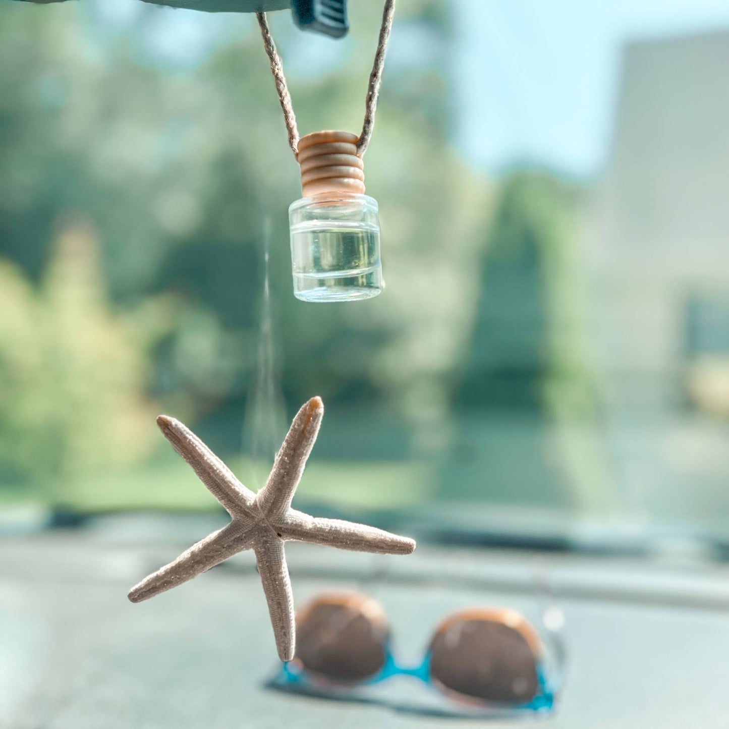 The Happy Lotus - Cape Cod Hydrangea Car Diffuser - Spring Scent