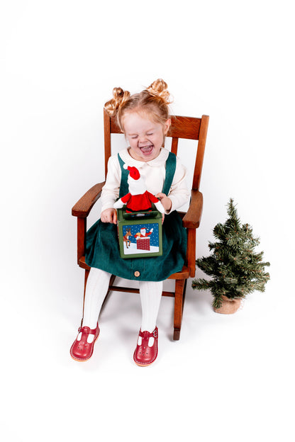Jack Rabbit Creations - Santa Christmas Jack in the Box