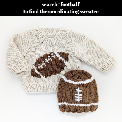 Huggalugs - Football Beanie Game Day Hat Baby & Kids