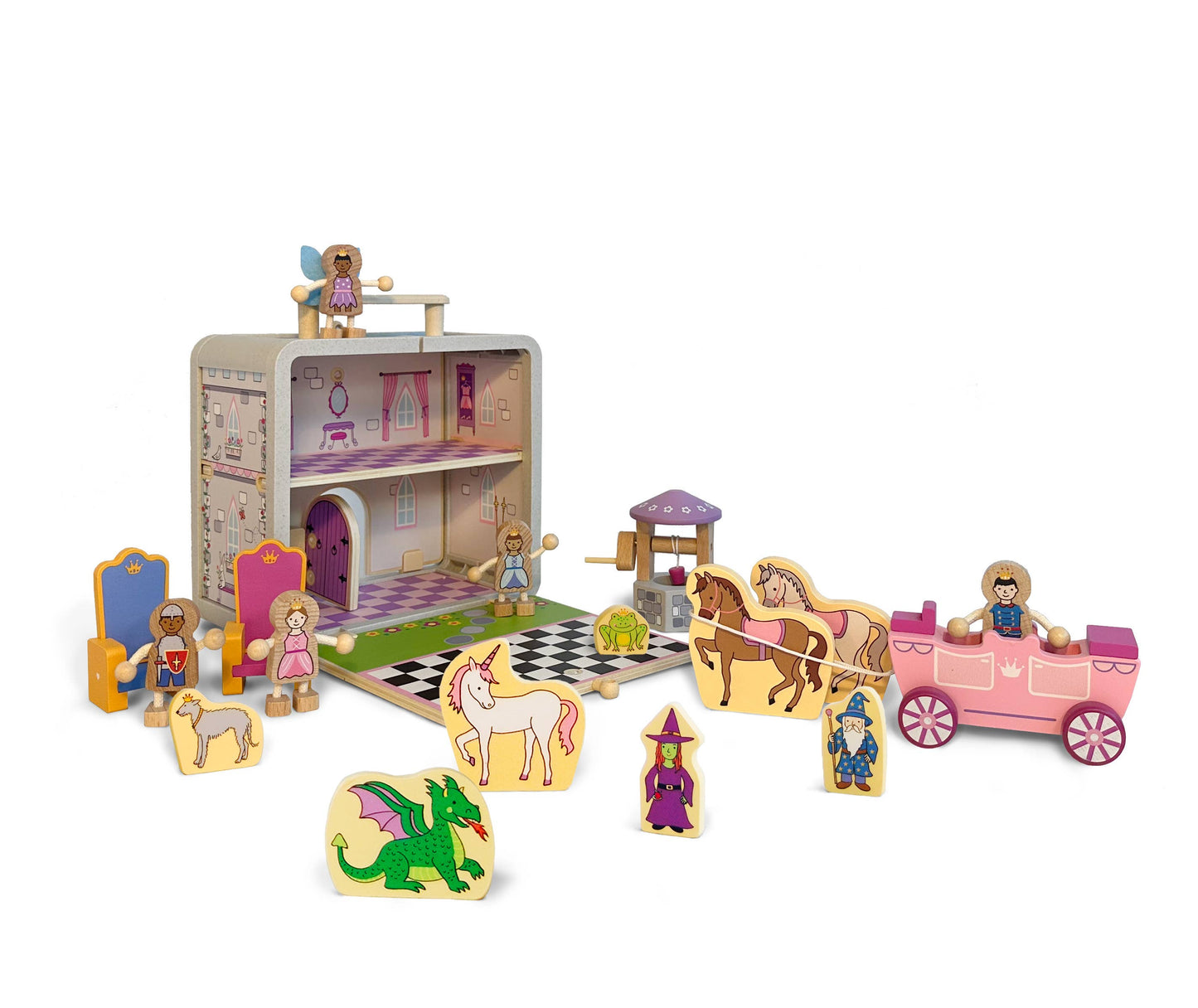 Jack Rabbit Creations - Suitcase Series: Princess Castle