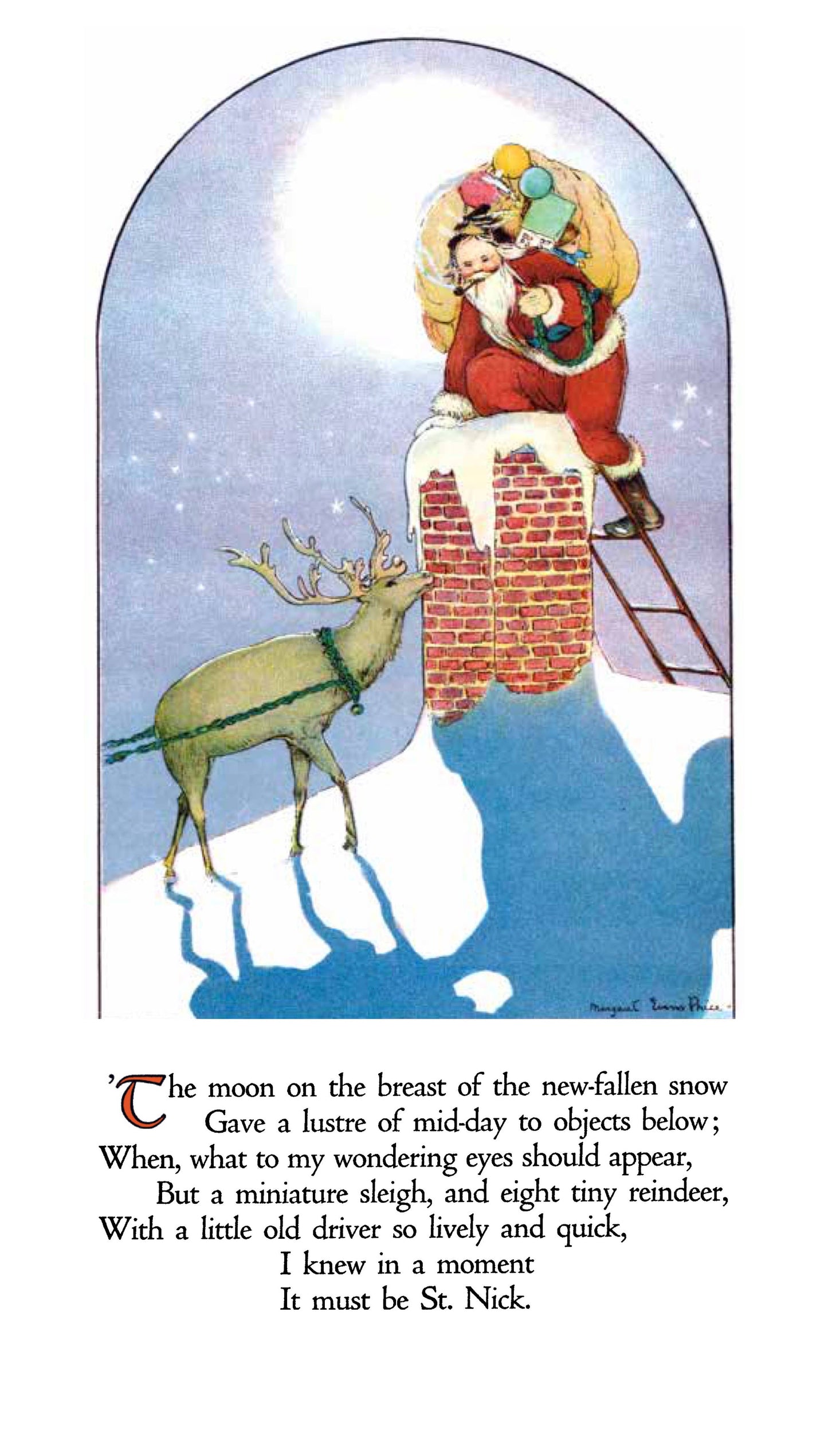 Laughing Elephant Books - The Night Before Christmas - Children's Picture Book-Vintage