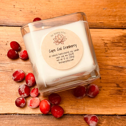 The Happy Lotus - Cape Cod Cranberry Candles - Fall Scent