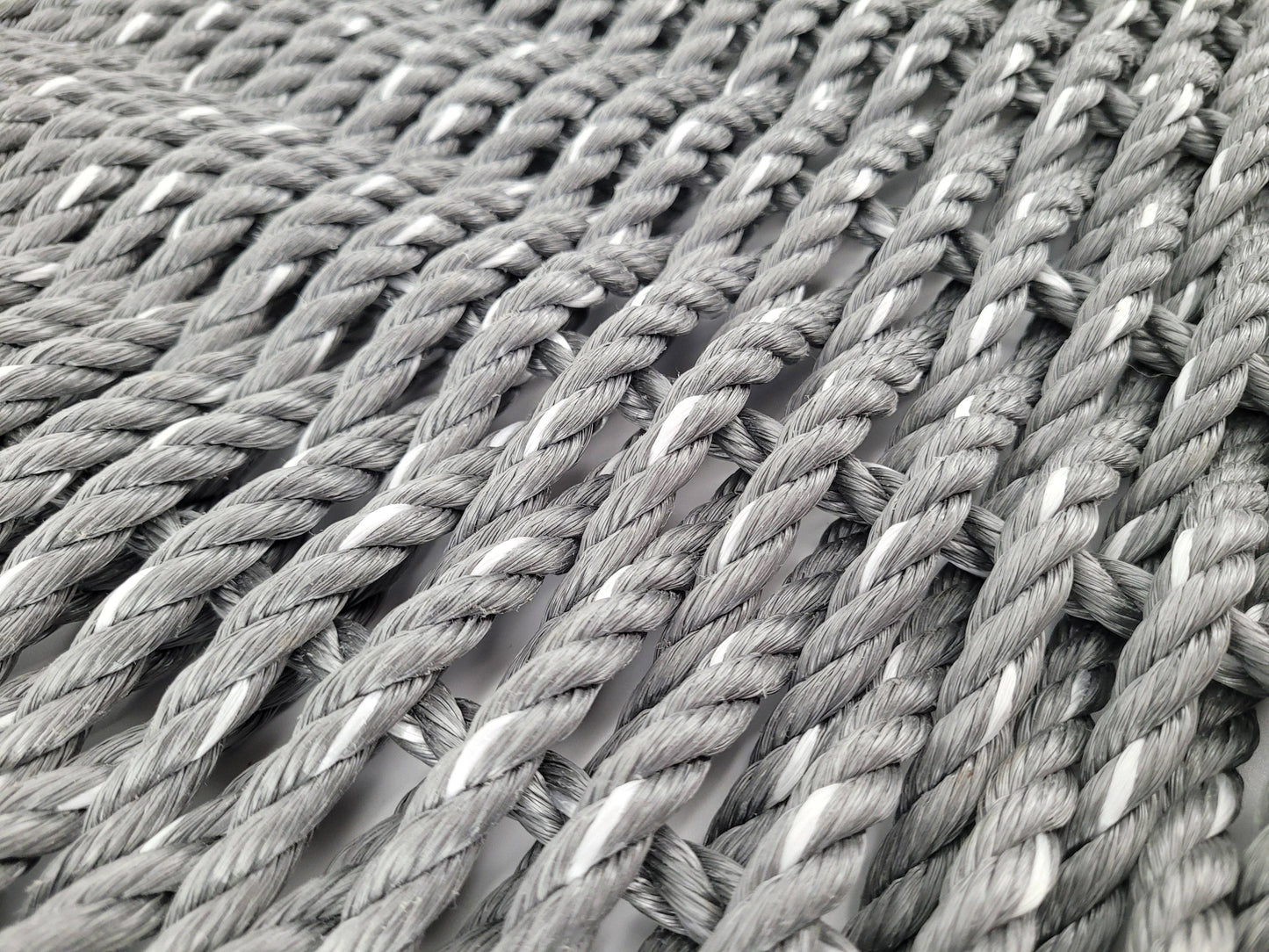 Little Salty Rope - Solid Color Lobster Rope Door Mat, Color Options Available