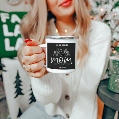 Gia Roma - Best Mom Ever Gifts, Mothers Day Candle Gift Sets, Funny Mom: Best Mom-White / Black Pepper +
