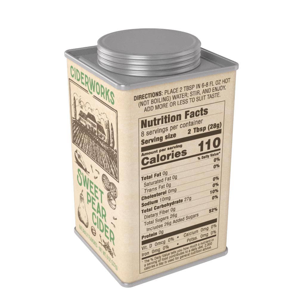 McSteven's - Ciderworks Sweet Pear Cider Mix (8oz Tins)