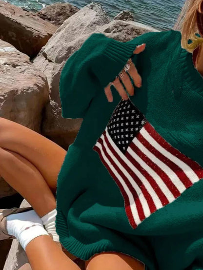 Serenity Collective - #1 BEST SELLER-USA Flag Sweater 