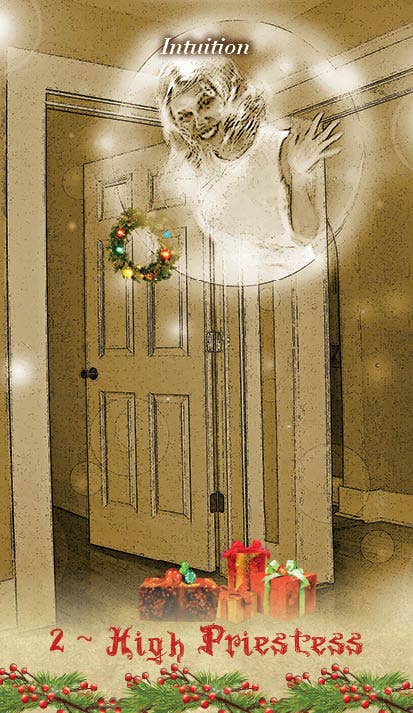 Schiffer Publishing - A Christmas Tarot: Ghosts of Past, Present, and Future