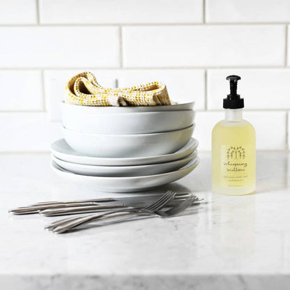 Whispering Willow - Rosemary & Lemon Hand Soap - 8oz Glass Pump (Seasonal)