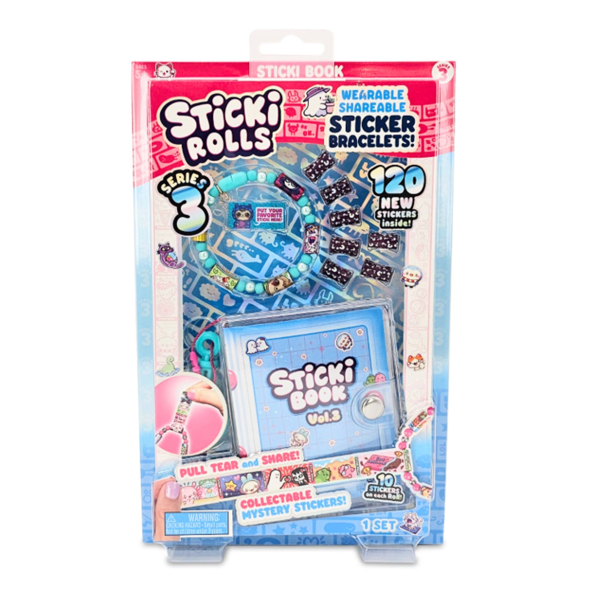 Toysmith - Sticki Rolls Sticki Book S3