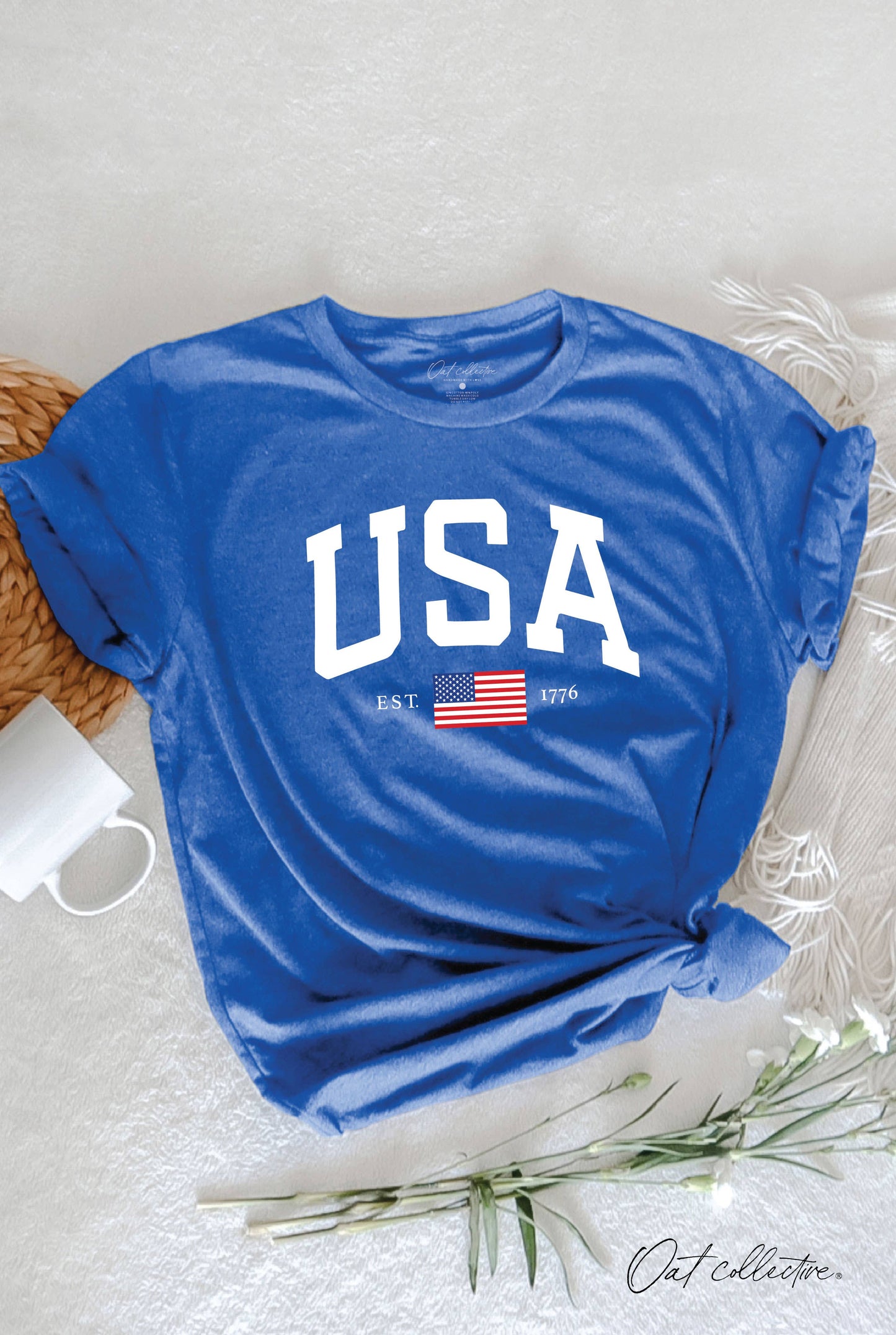 OAT COLLECTIVE - USA EST.1776 Graphic T-shirt