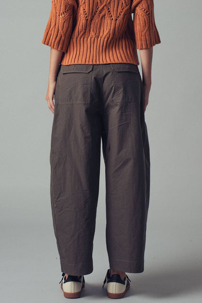Urban Daizy - Boho Relaxed Wide-Leg Cargo Pants