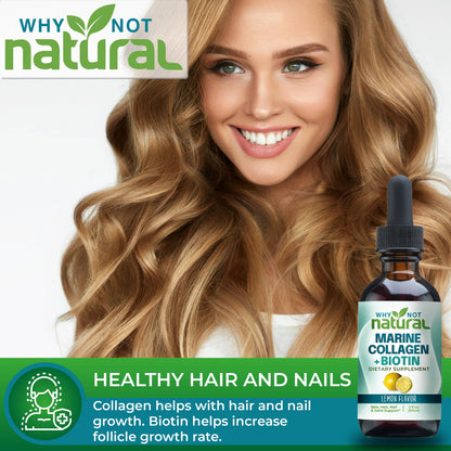 WhyNotNatural - Liquid Marine Collagen + Biotin