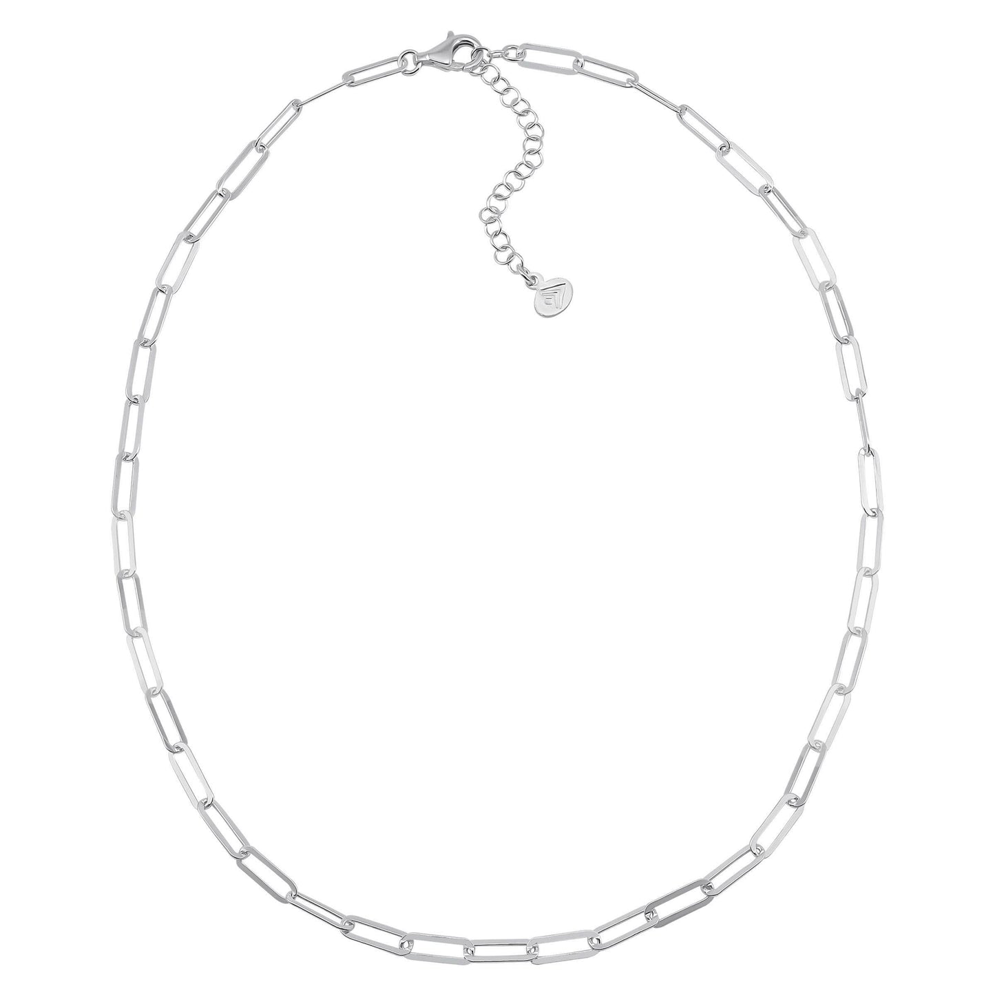Silpada - Silpada 'Graffetta Matte' Necklace in Silver: Silver / 18