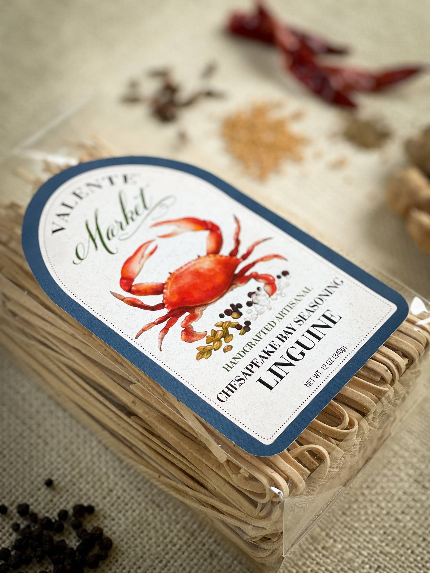 Valente Pasta - Chesapeake Bay Seasoning Angel Hair