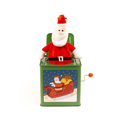 Jack Rabbit Creations - Santa Christmas Jack in the Box